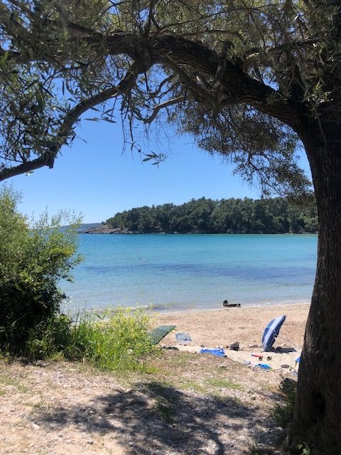 praia em Montenegro