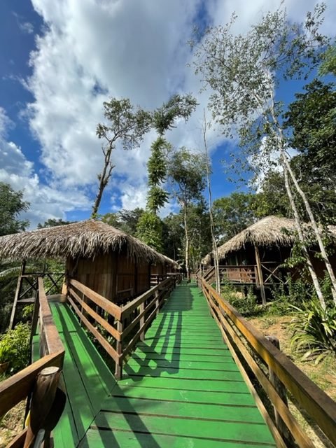 hotel de selva no Amazonas