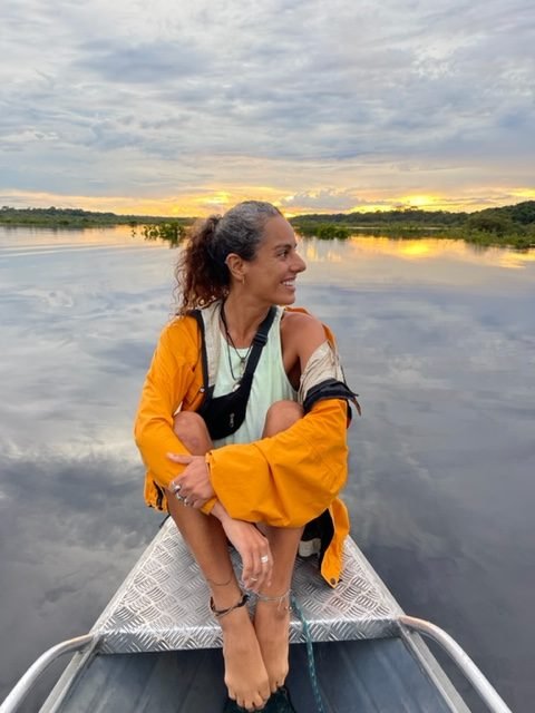 amanhecer em hotel de selva no Amazonas