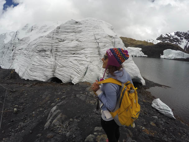 Glacial Pastoruri em Huaraz, no Peru