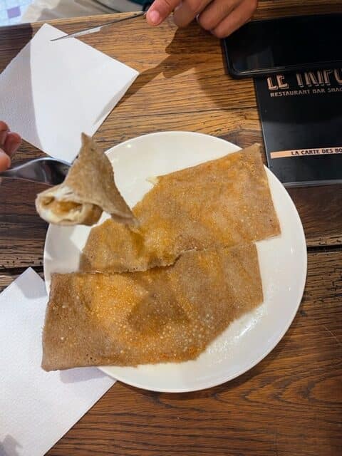 Crepe, Mont St. Michel