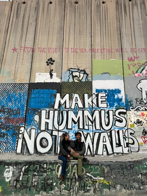 Muro de separação na Palestina