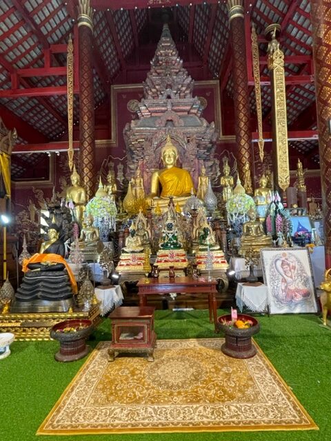 Templo budista em Chiang Mai