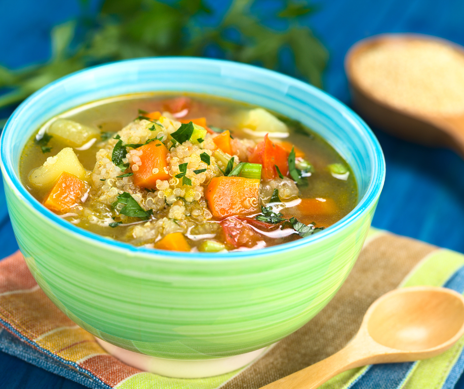 sopa de quinoa gastronomia peruana