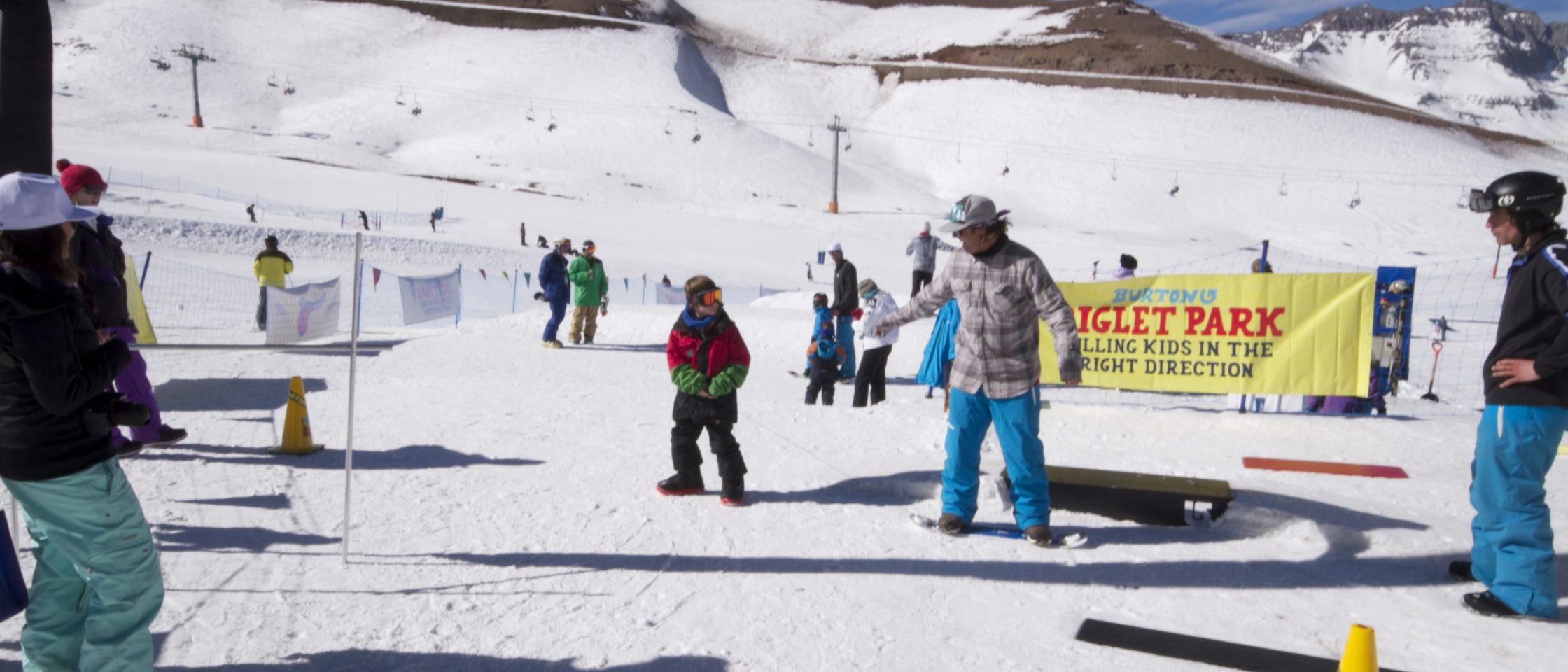 Valle Nevado para crianças